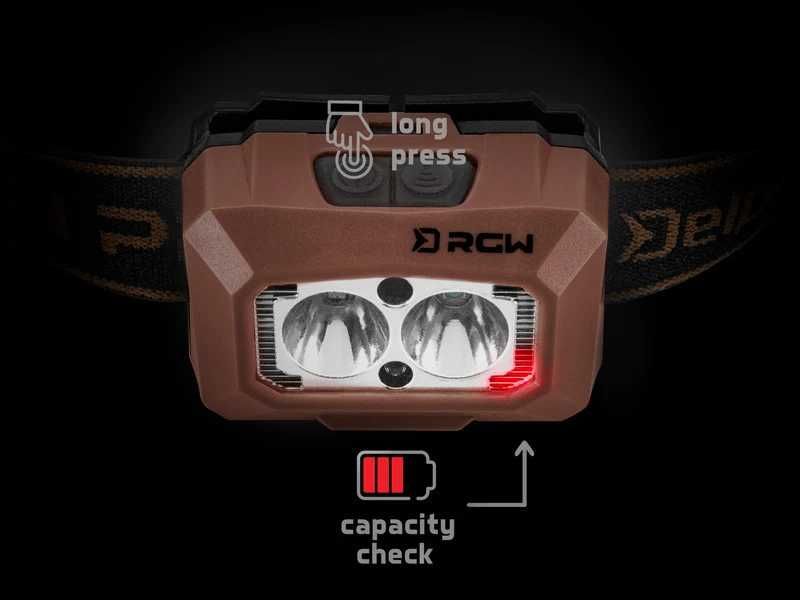 Lampa cap/frontala RGW PRO - Delphin