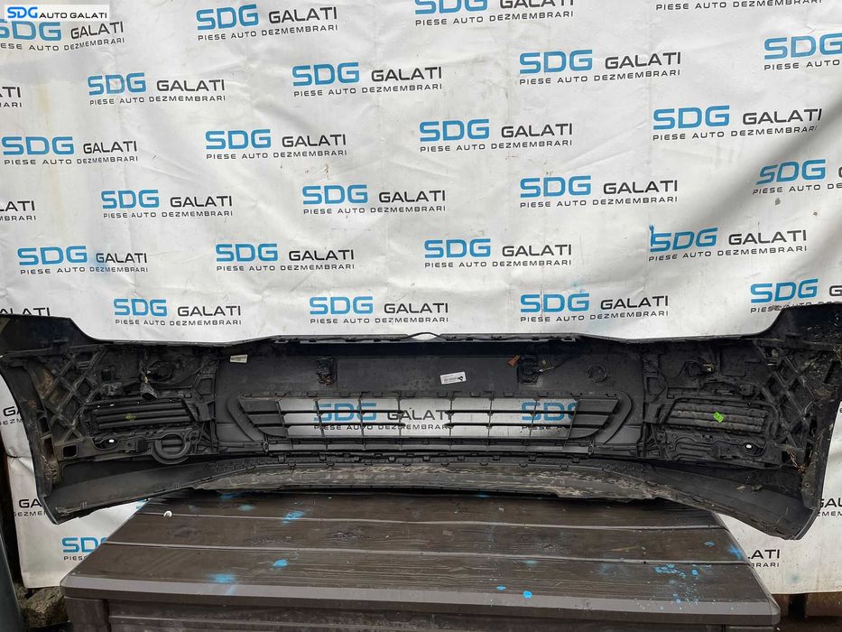 Bara Spoiler Fata cu Locas Senzori Parcare Culoare Albastru LH5X Volkswagen Golf 7 Break Combi 2013 - 2017 Cod 5G0807221