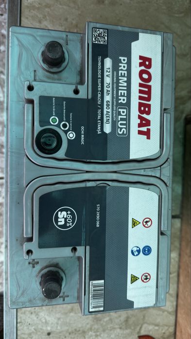 Baterie Acumulator auto Rombat Premier Plus 70 AH.