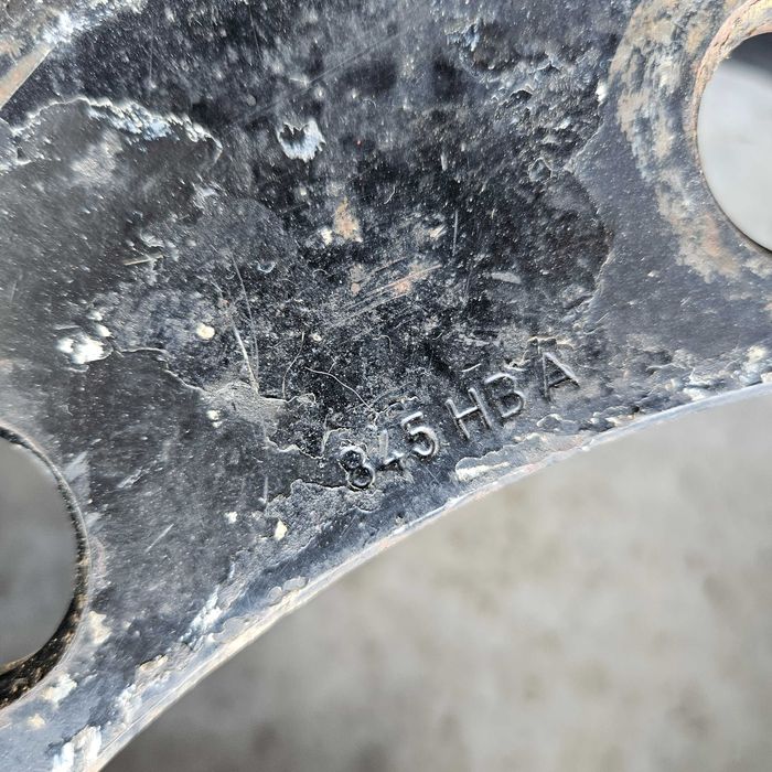 1 тежкотоварна джанта 22.5x6.75 с 10 конусни отвора made in Germany