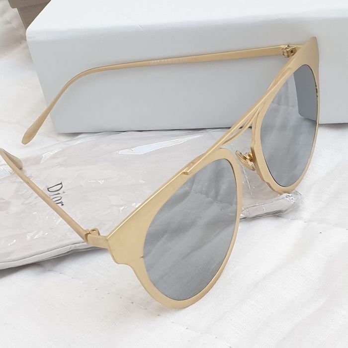 Ochelari de soare  D i o r, Gold, noi