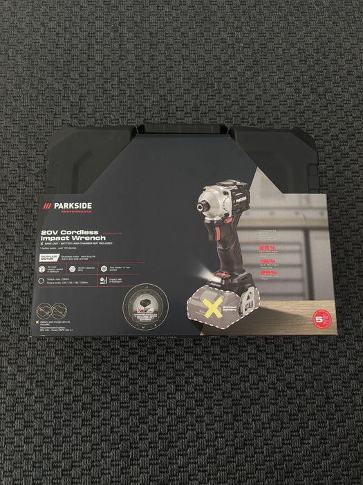 Parkside filetanta D3 20V 226Nm bormasina filetanta impact percutie