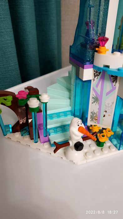 Лего, ледяной замок Эльзы