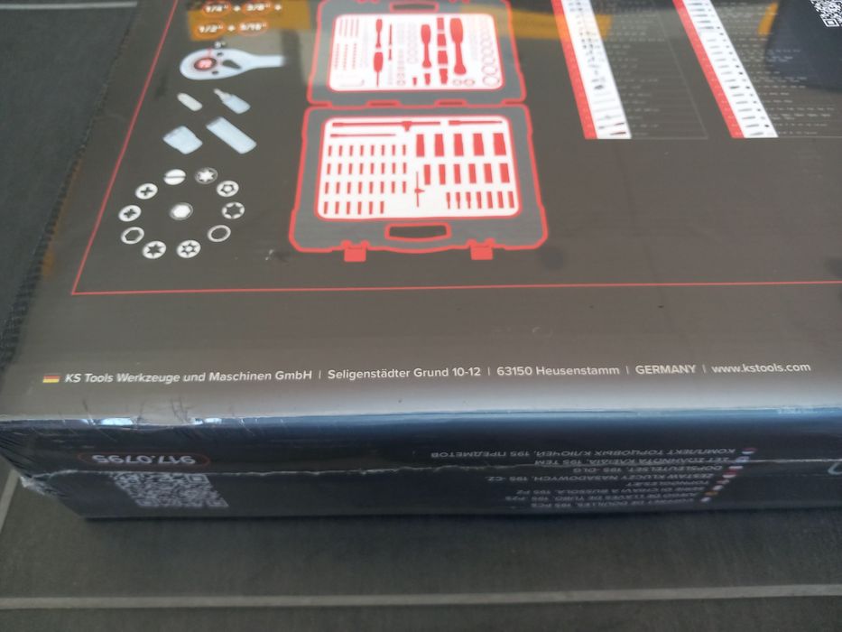 EVOLUTION 917.0795 Ks Tools Комплект ИНСТРУМЕНТИ ГЕДОРЕ 195 части