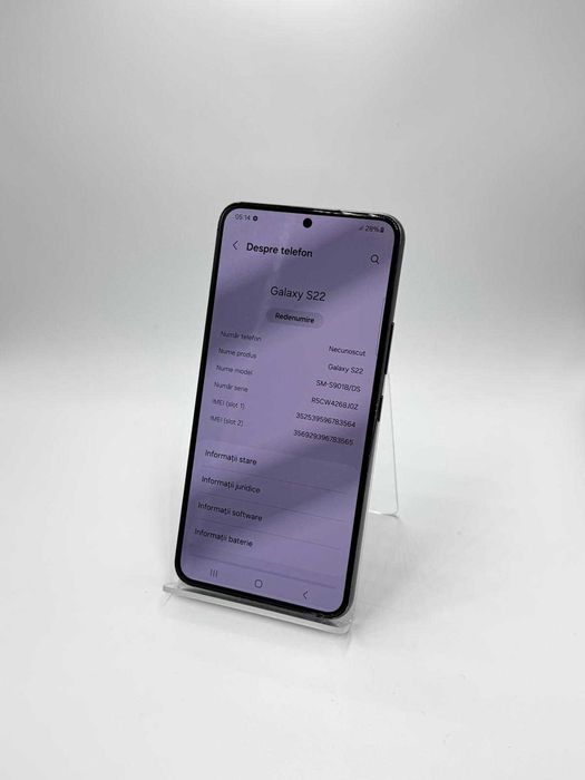 Samsung S22 / 128 GB 8 GB RAM / Factura / Garantie #40396