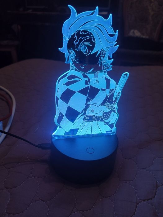 Ночник с аниме персонажем