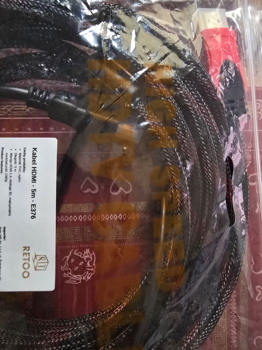 Cabluri HDMI 5m & 1m(3 bucăți)