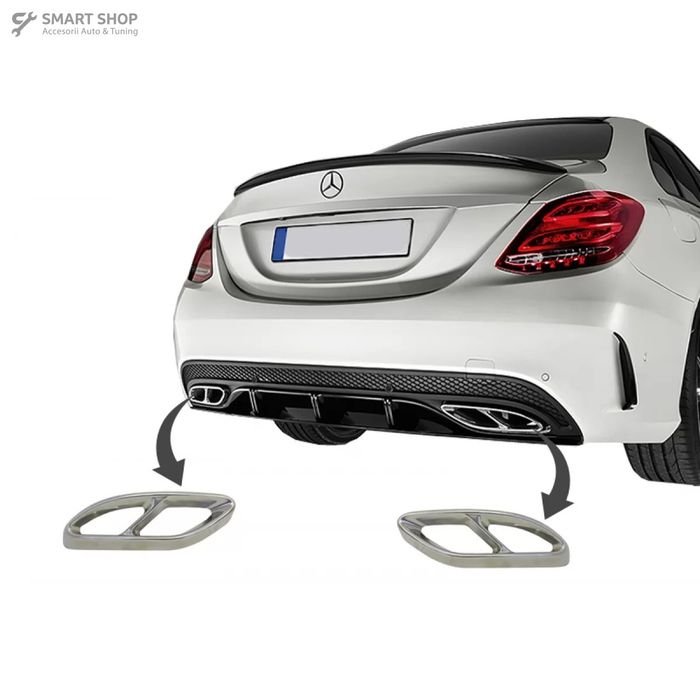 Ornamente tobe sistem de evacuare Mercedes C-Class W205 S65 E65 GLE W1