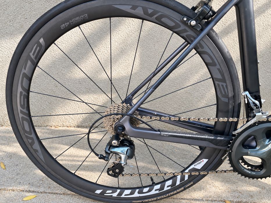 Bicicleta sosea Boardman SLR 8.9 Carbon, XL / 54, Zipp 404, peste 1.80 m