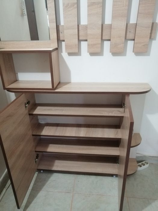 Cuier cu dulăpior pantofar