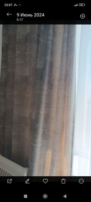 Продам шторы с тюлью