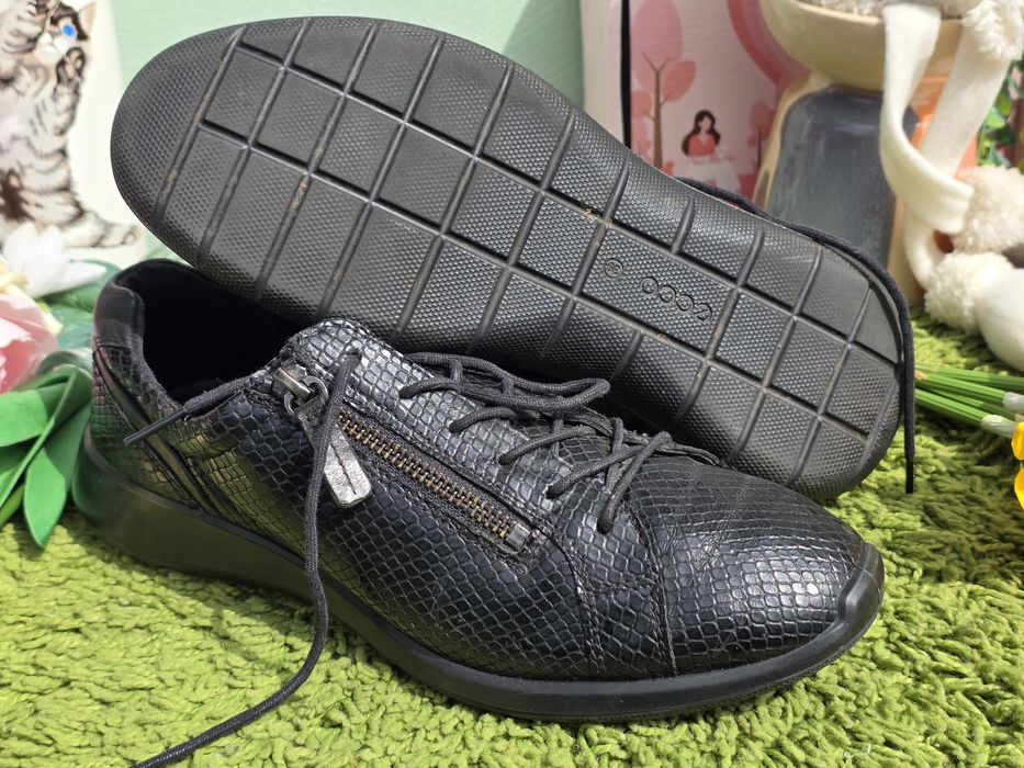 Ecco кецове естествена кожа N39