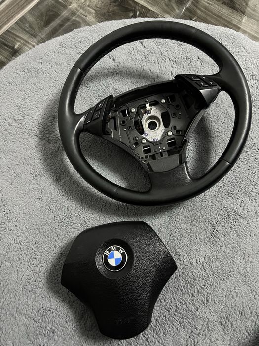 Volan Complet Bmw Seria 5 e60 / e61 Facelift Cheie Tip Cartela