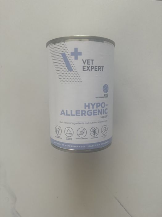 Mancare umeda - Conserve VetExpert caini - Hypoallergenic cu carne de cal