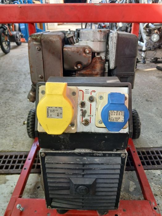 Vand-Motor/Generator Lombardini diesel
