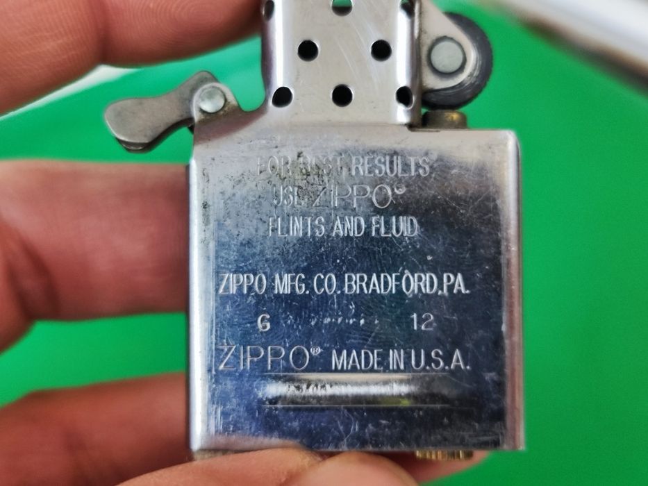 Оригинална Запалка zippo 2012 г