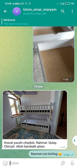 Bolajonlar orzusidagi krovatlar  Yuqori premium sfat zamonaviy dizayn