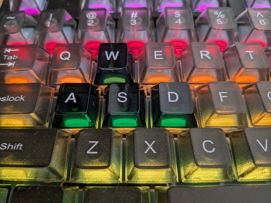Taste (keycaps) tastatura mecanica Cherry MX - south facing LEDs - LED-uri spre sud