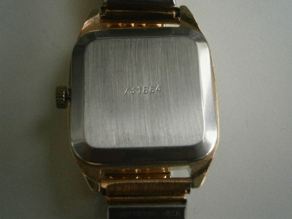 RАКЕТА - "Cartier", кал. 2614.H, made in USSR, каса 32,5х32,5mm, Au