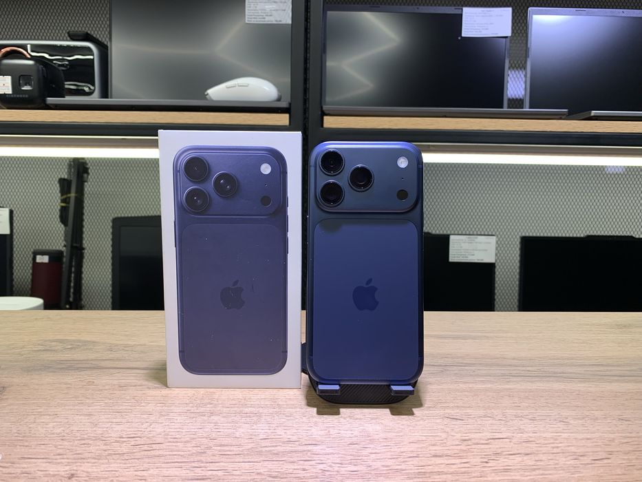 iPhone 17 Pro, 512 GB, eSim, новый, активирован, Deep Blue, 1302/A10