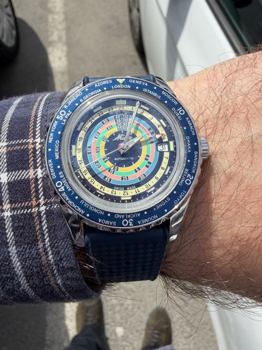 Ceas MIDO OCEAN STAR decompresion Worldtimer