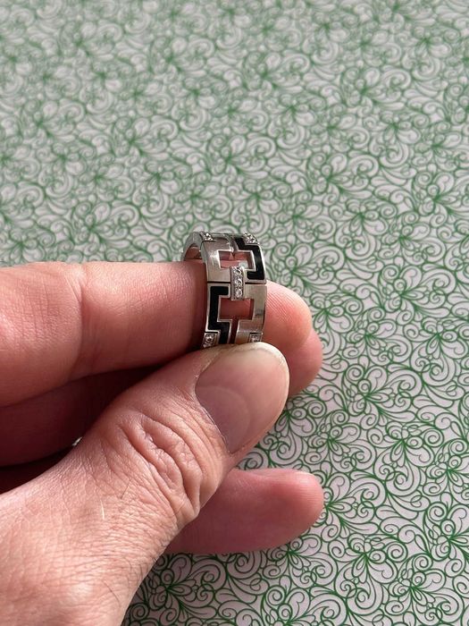 INEL AUR alb 18K - CARTIER - "Le Baiser du Dragon" + Diamante - 20g !