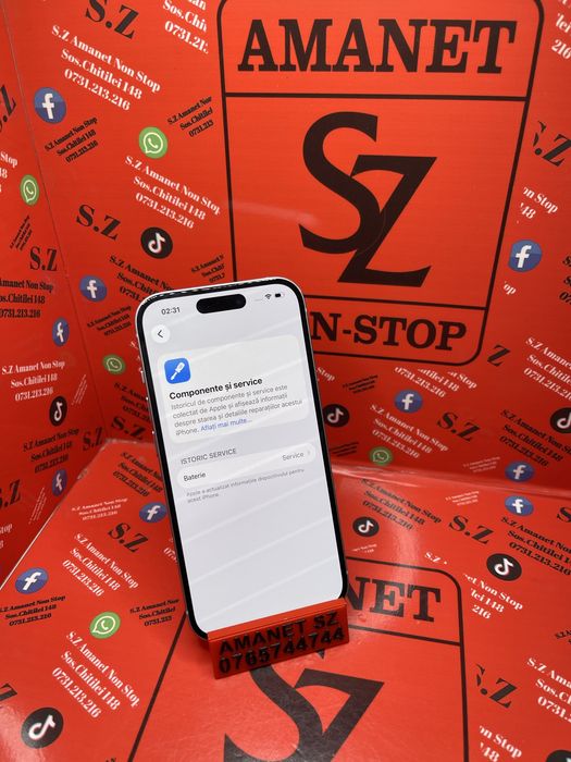 Iphone 15 Fisurat Spate Amanet SZ 176