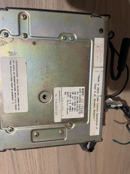 Ретро радио Toshiba