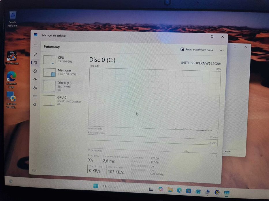 Laptop HP i7-10510U, 8GB RAM, 512GB SSD - Ca Nou