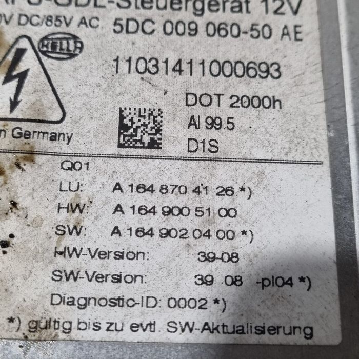 Balast Xenon Mercedes ML W164 Facelift - (1425) Stanga A