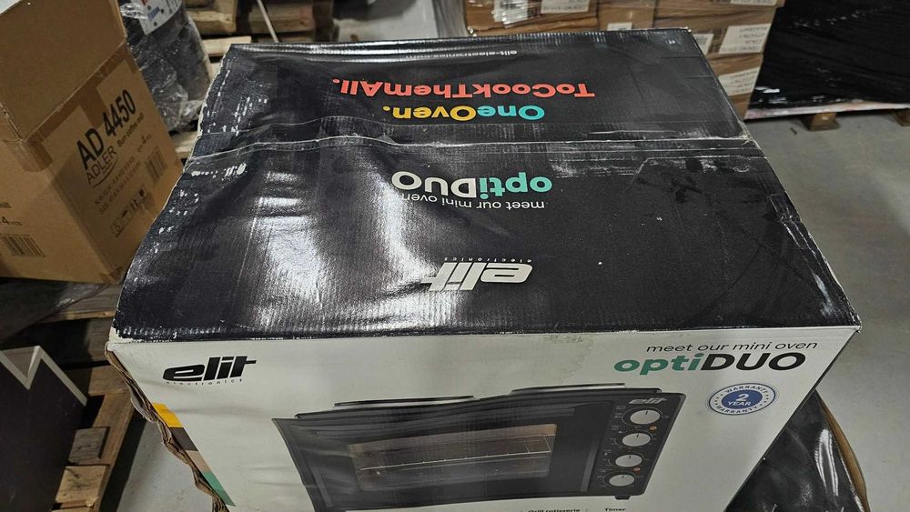 Електрическа фурна с въртящ се шиш Elit OPTIONE