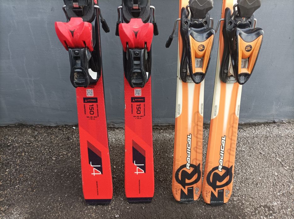Ски Елан 168см Хед 163см Атомик 150см.Росиньол 140см