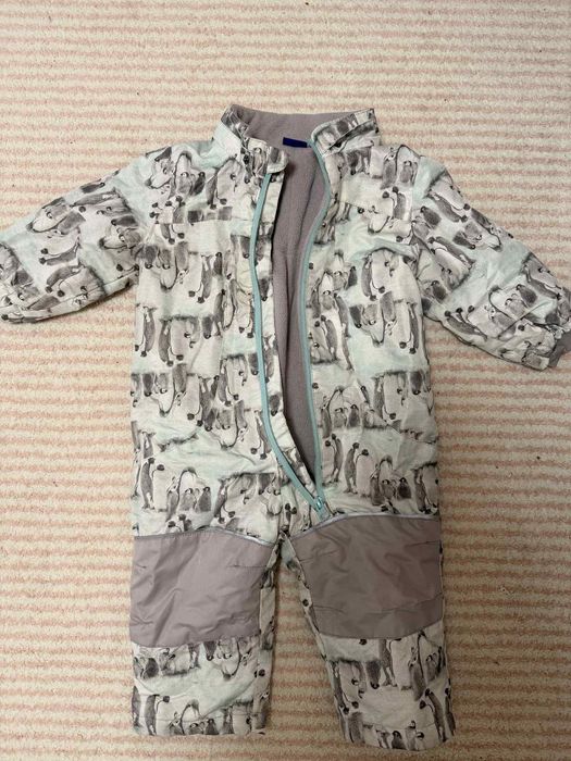 Детски зимен ски екип тип космонавт