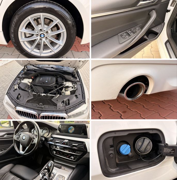 BMW 520d  2017 G30 190 CP ALB * Interior M * LED