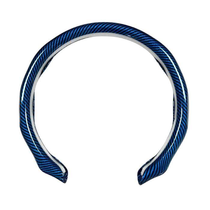 Протектор за волан, карбон, син или червен, калъф 1/2