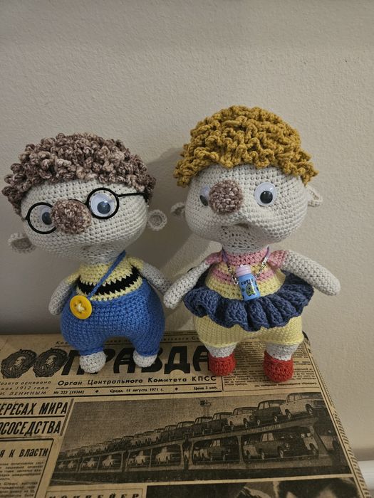 Игрушки вязаные ручная работа
