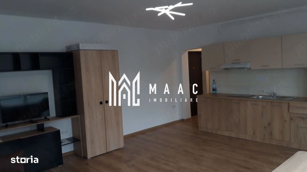 Garsonieră de închiriat | Țiglari, Sibiu | 38 mp, parcare