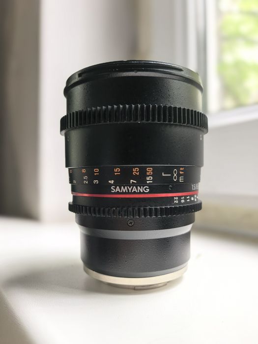 Объектив Samyang 85mm T1.5 Cine Sony E mount
