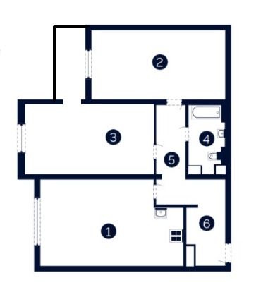 Продается квартира Ж.К Атлант 82мкв