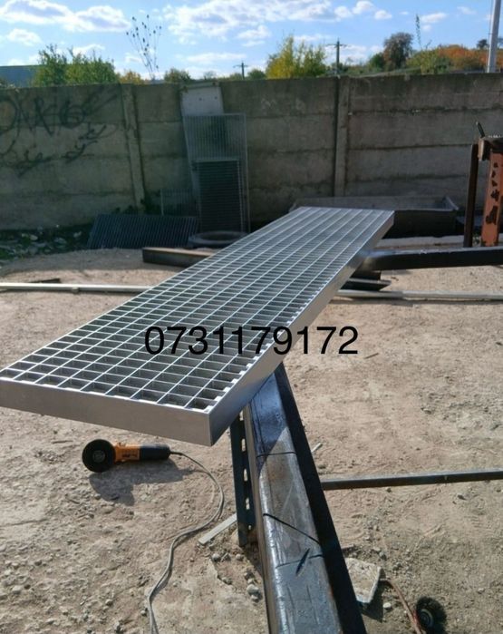 Trepte zincate galvanizat