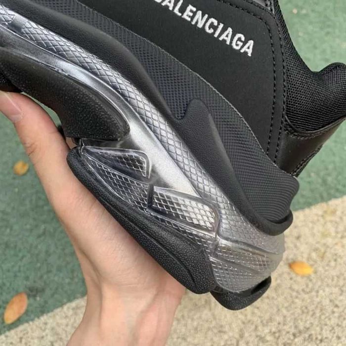 Balenciaga Triple S - Black/Dark Green/Dark Grey