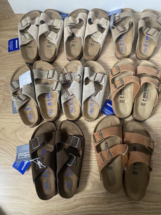 BIRKENSTOCK Arizona Soft piele intoarsa si uleiata 37-44