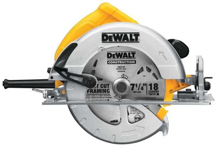 Дисковая пила DeWALT DWE5615-QS, электрическая