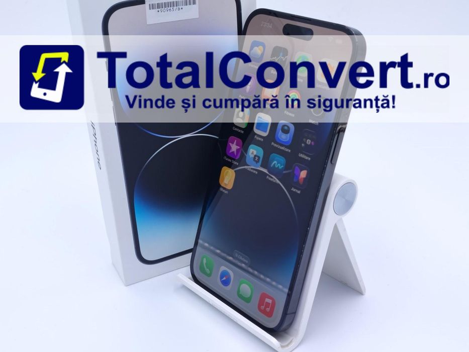 Apple iPhone 14 Pro Max 128GB Space Black, Garantie 24 luni | #D90965
