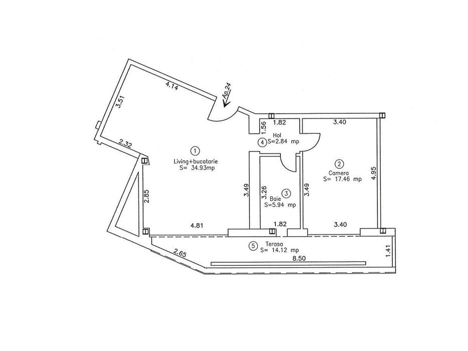 Office-2 Camere | Lift | Parcare Subterana | Central | Comision 0