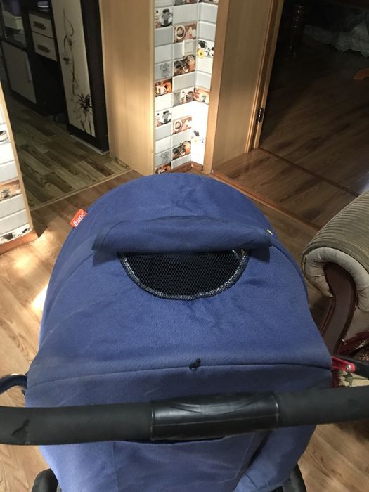 Каляска синяя кок