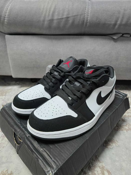 Jordan 1 Low Black White Gray ~ Marimea 41 ~ Nou