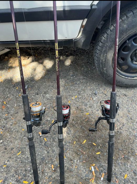 Въдици 3броя коплект две части