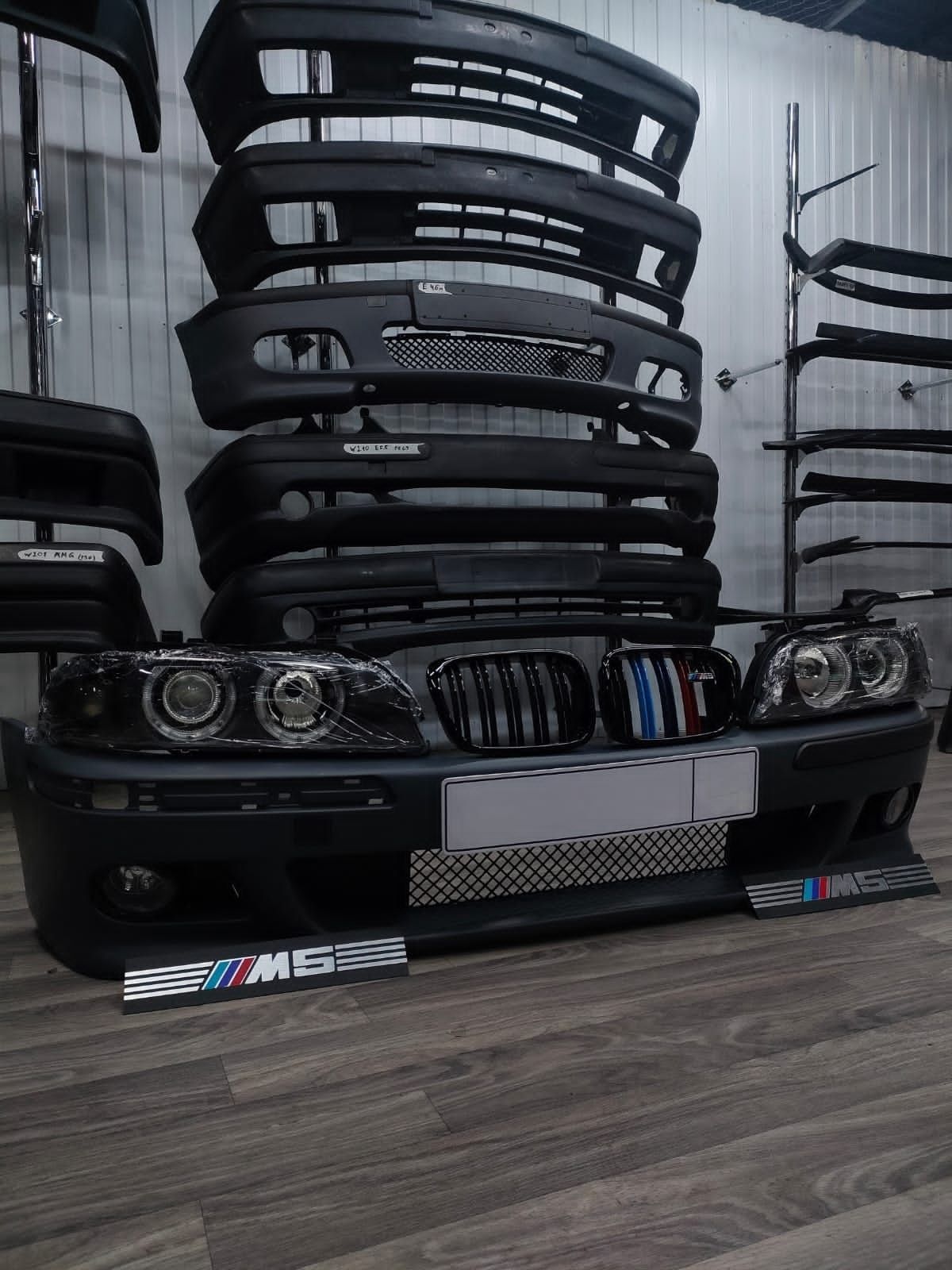 Бмв е39! Bmw e39! М бампер,порог,фара,тайвань,ноздри,губа,диффузор,523: ...