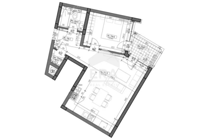 Двустаен апартамент за продажба в новопостроена жилищна сграда до парк